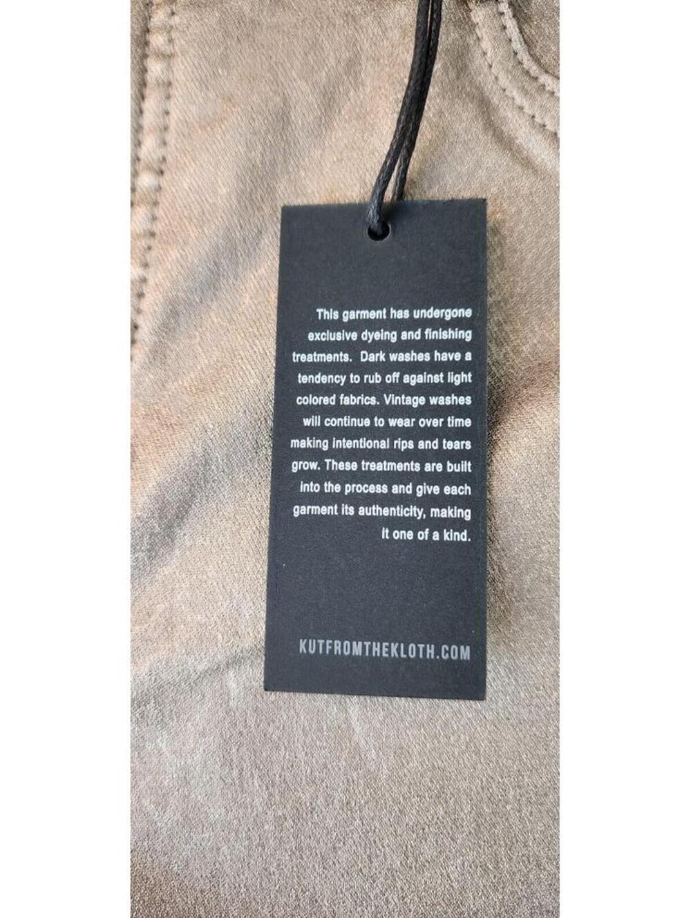 NWT Kut From The Kloth Connie Fab Ab High Rise Ankle Skinny Jeans Size 8 Beige - Picture 4 of 11